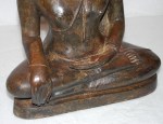 Antiker sitzender Buddha aus Thailand